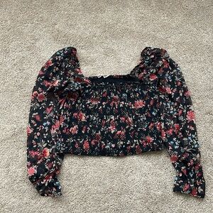 Floral blouse